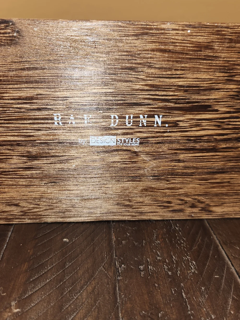 Rae Dunn Black Wire Mail Sorter with Wood Base
